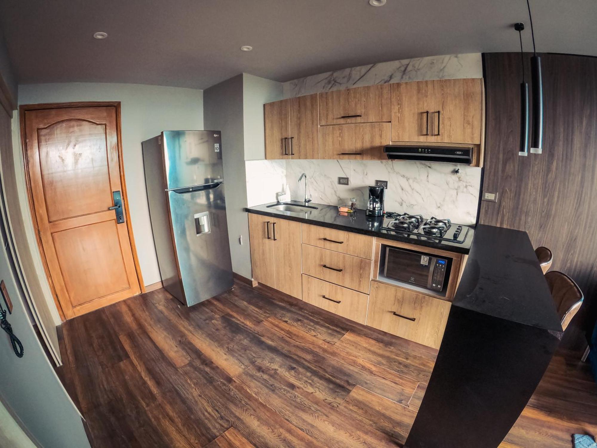 פריירה Santorini Apartamentos Amoblados מראה חיצוני תמונה