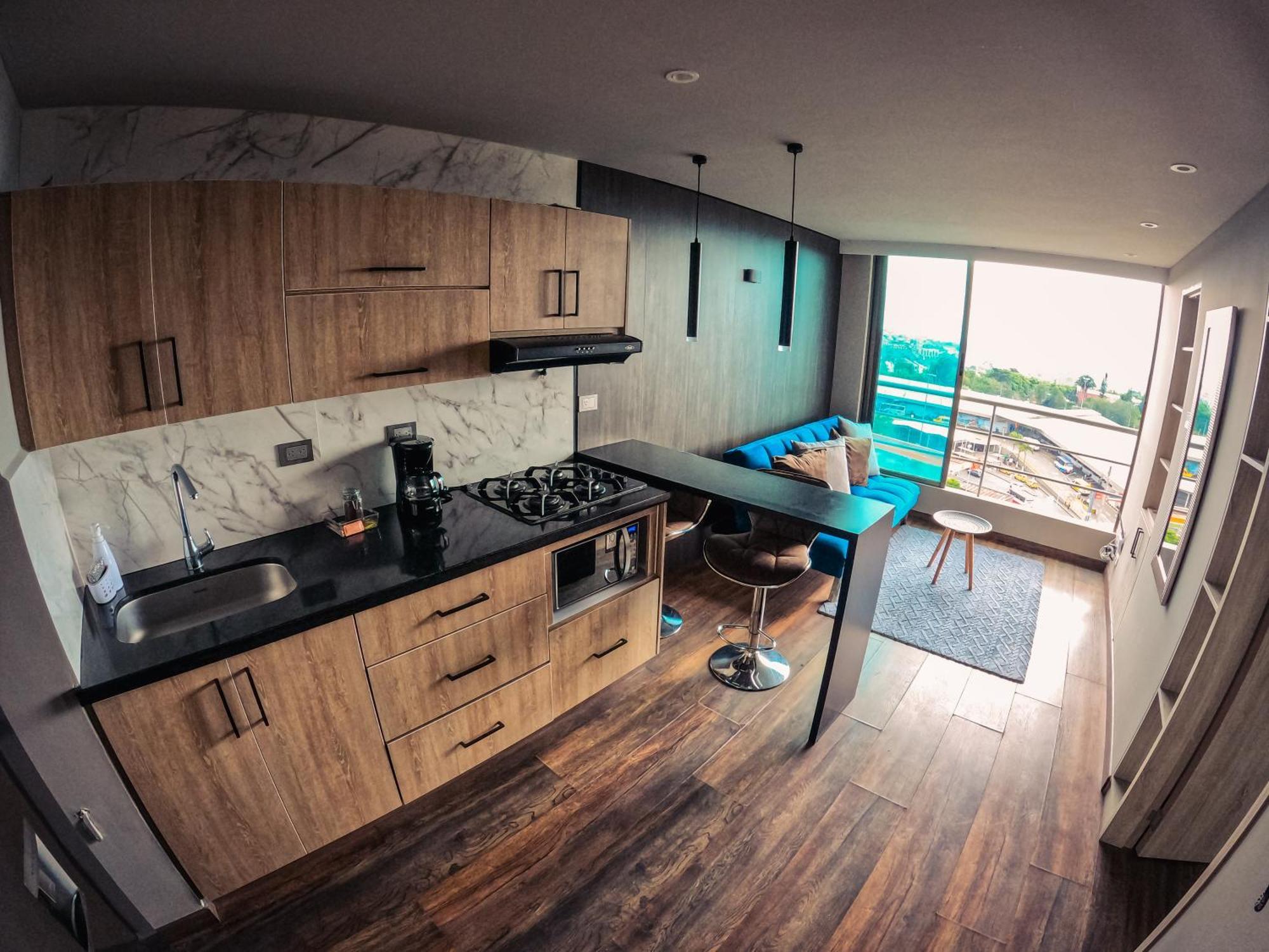פריירה Santorini Apartamentos Amoblados מראה חיצוני תמונה