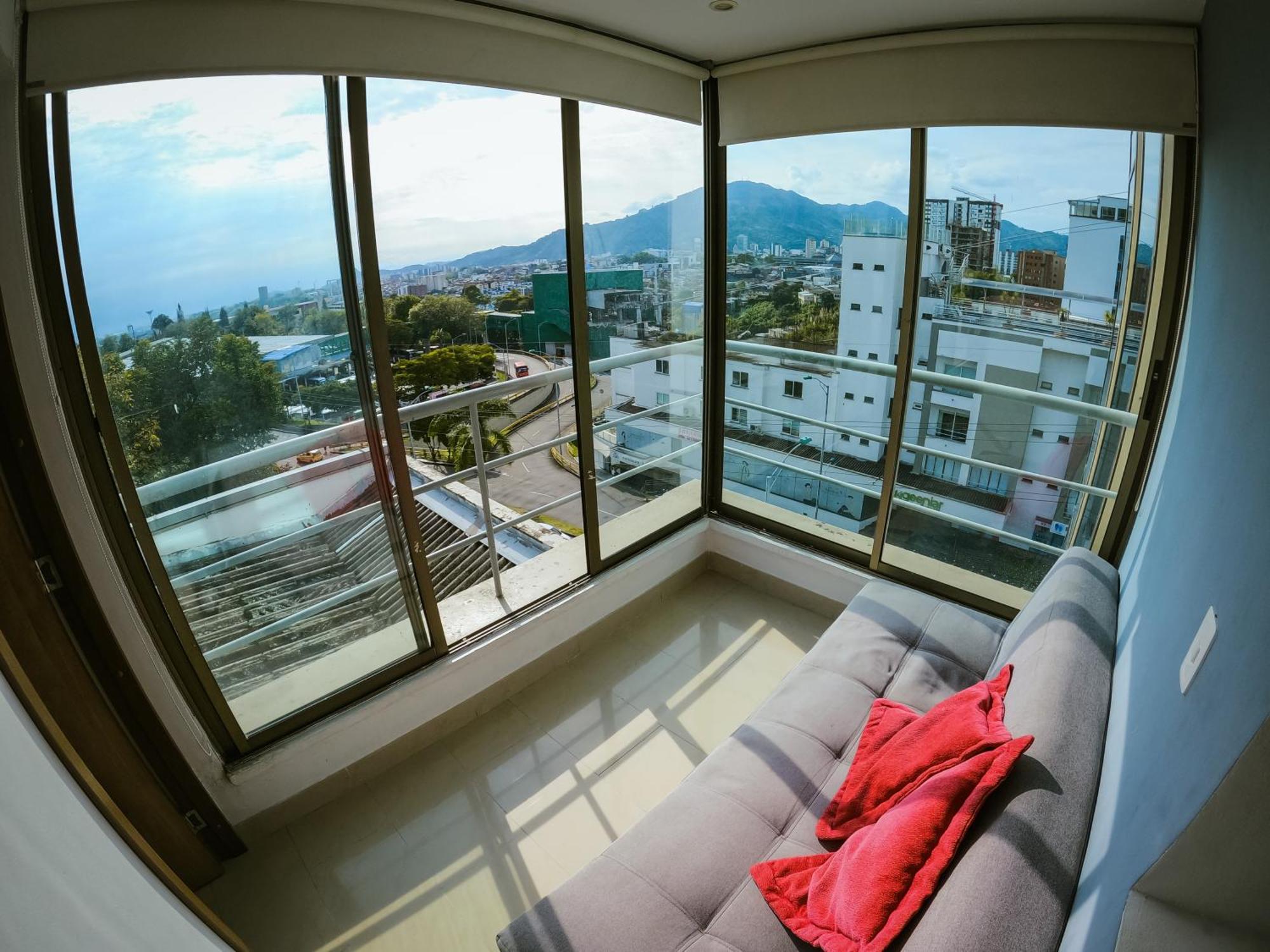 פריירה Santorini Apartamentos Amoblados מראה חיצוני תמונה