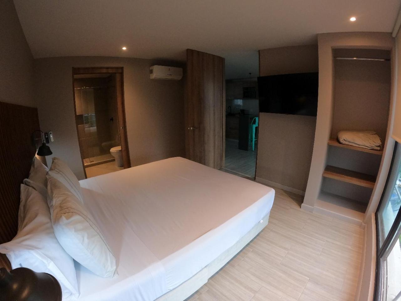 פריירה Santorini Apartamentos Amoblados מראה חיצוני תמונה