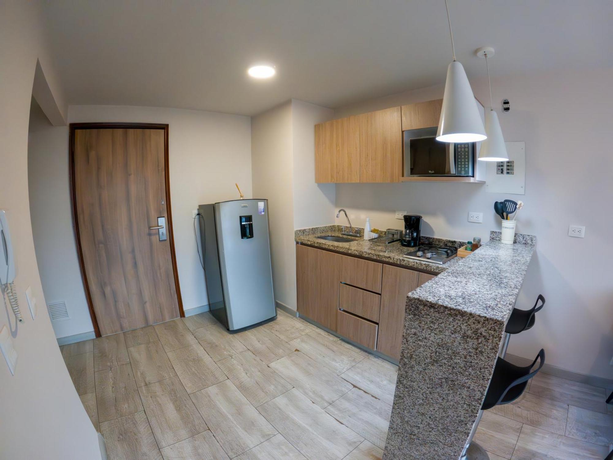 פריירה Santorini Apartamentos Amoblados מראה חיצוני תמונה