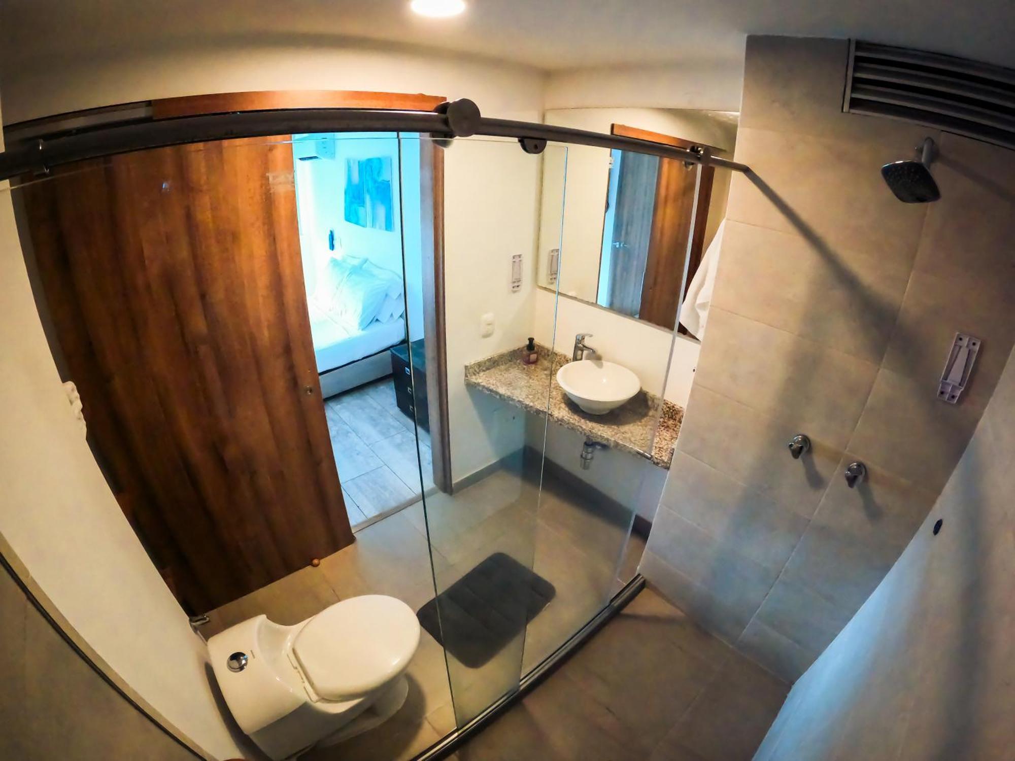 פריירה Santorini Apartamentos Amoblados מראה חיצוני תמונה