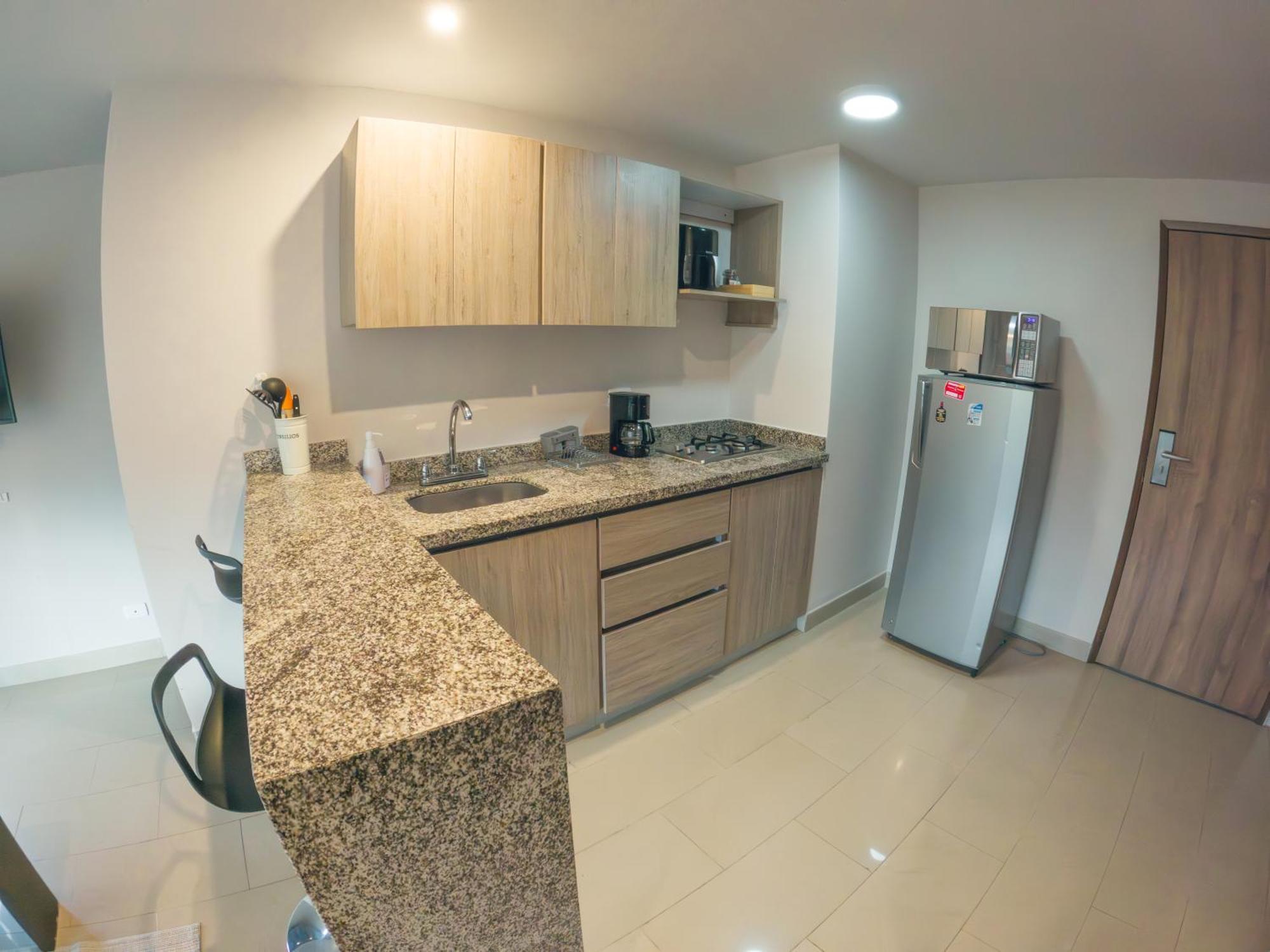 פריירה Santorini Apartamentos Amoblados מראה חיצוני תמונה